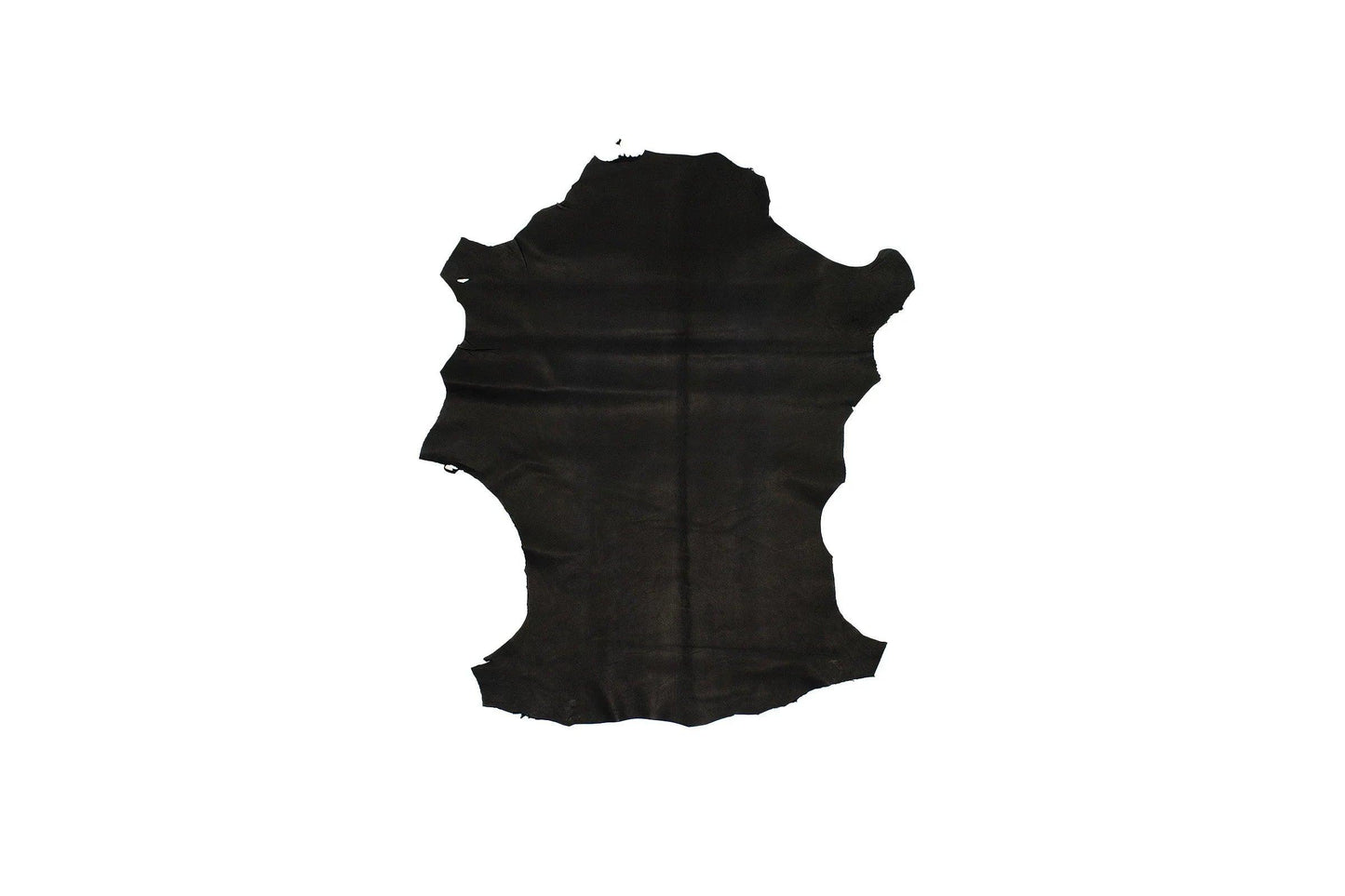Trozo de piel forro cordero negro mate - La Tendeta del Cuero