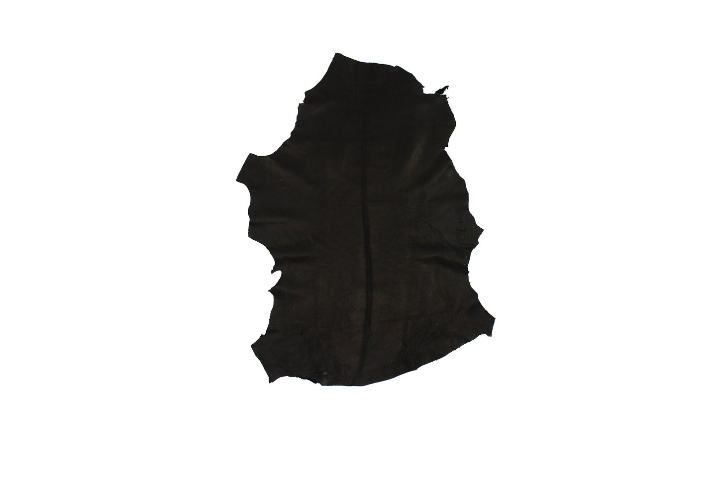 Trozo de piel forro cordero negro mate