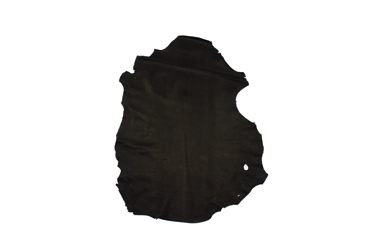 Trozo de piel forro cordero negro mate