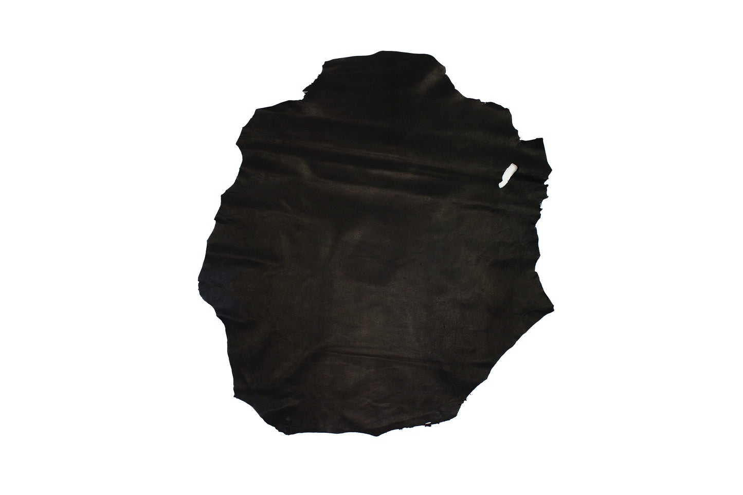 Trozo de piel forro cordero negro mate