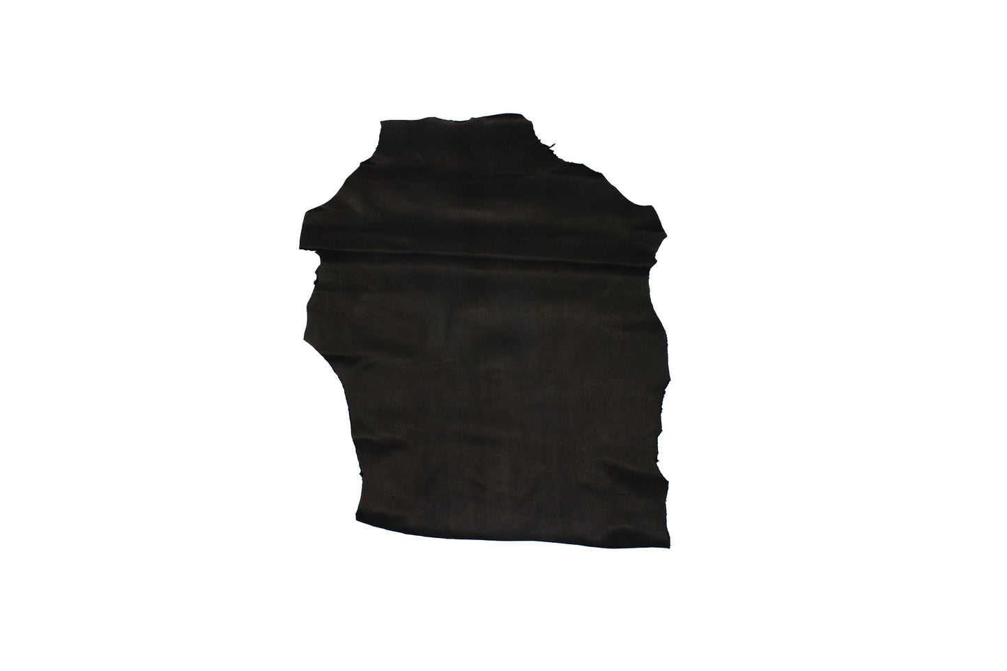 Trozo de piel forro cordero negro mate
