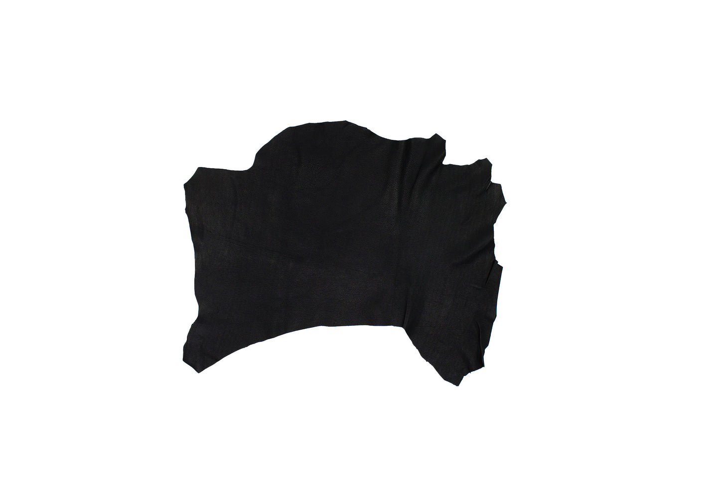 Trozo de piel cordero rustico negro