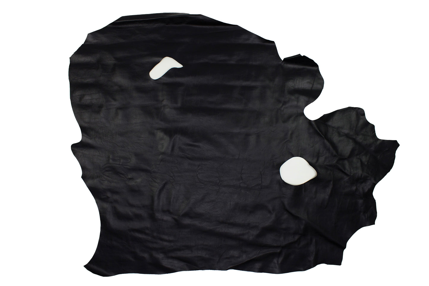 Trozo de piel forro vacuno negro