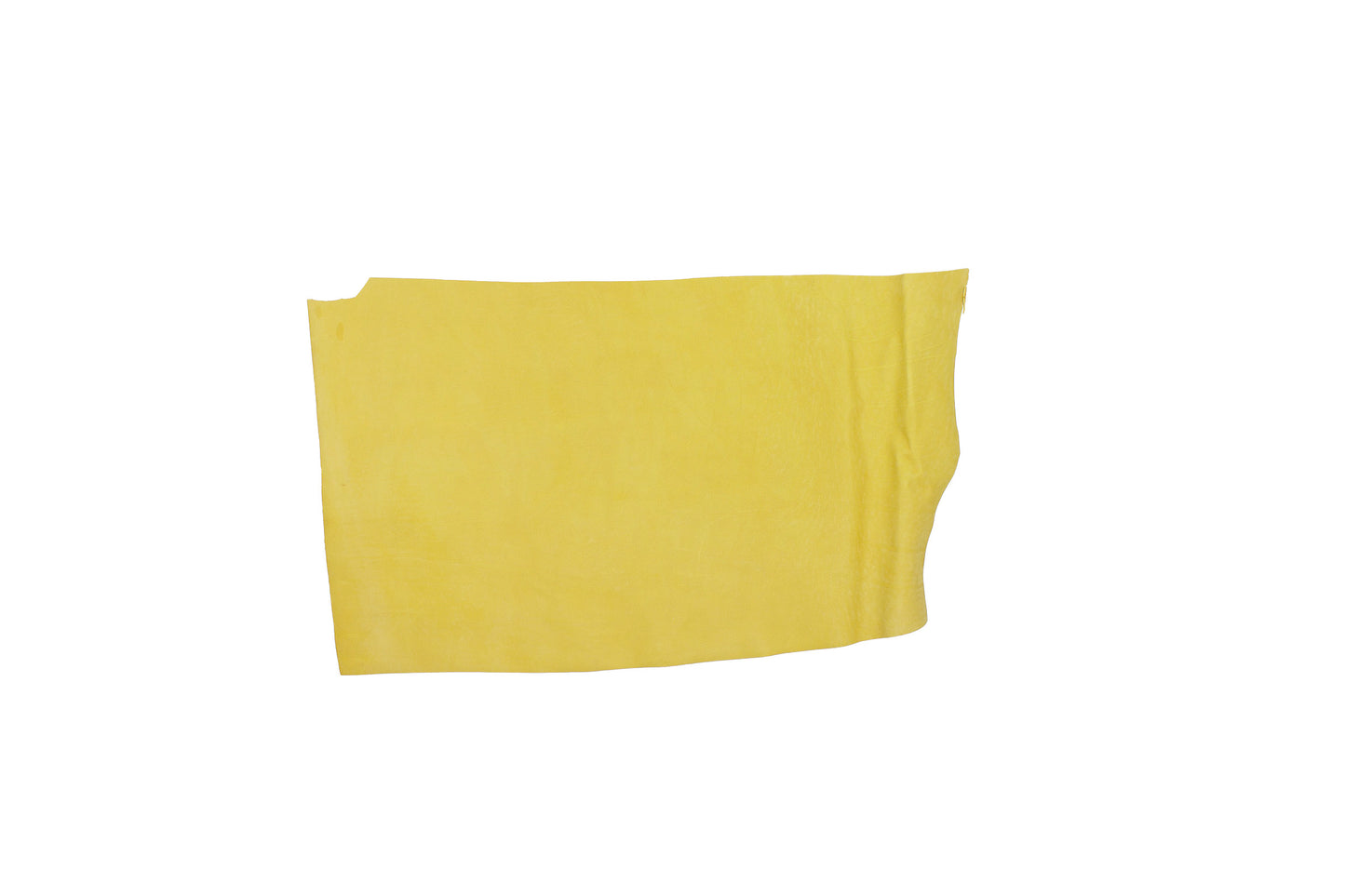 Trozo de piel vacuno mostaza