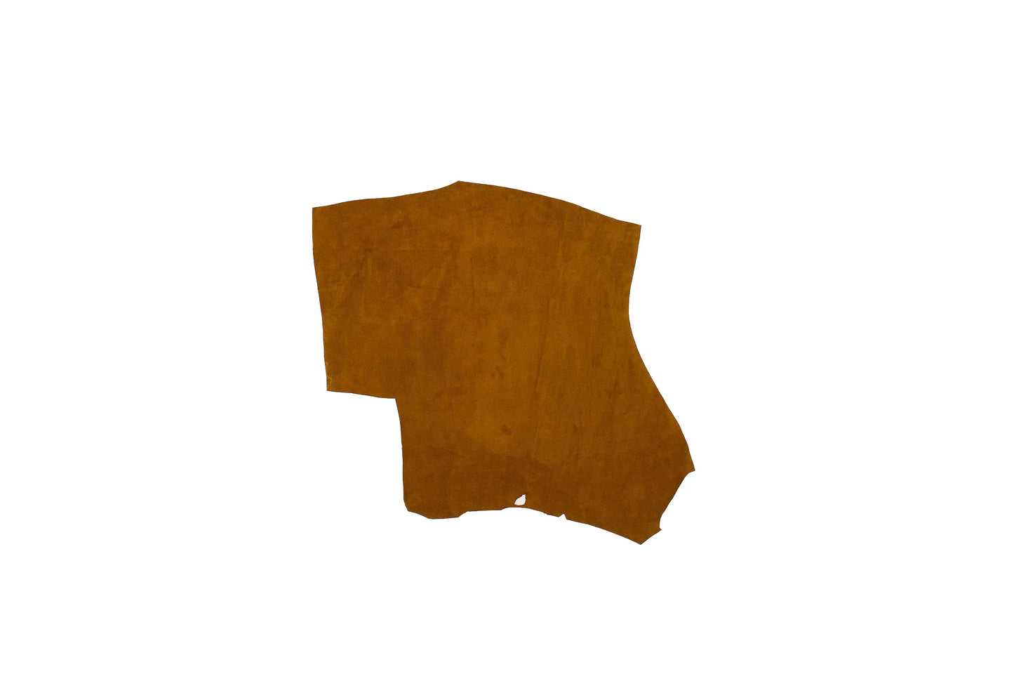 Trozo de piel serraje canela - La Tendeta del Cuero