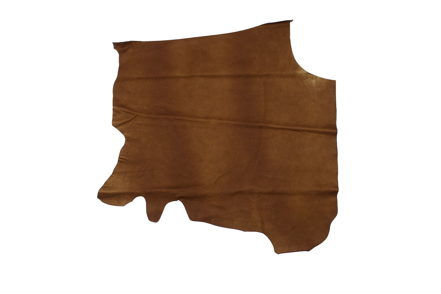 Trozo de piel fantasia bronce reflejos oro