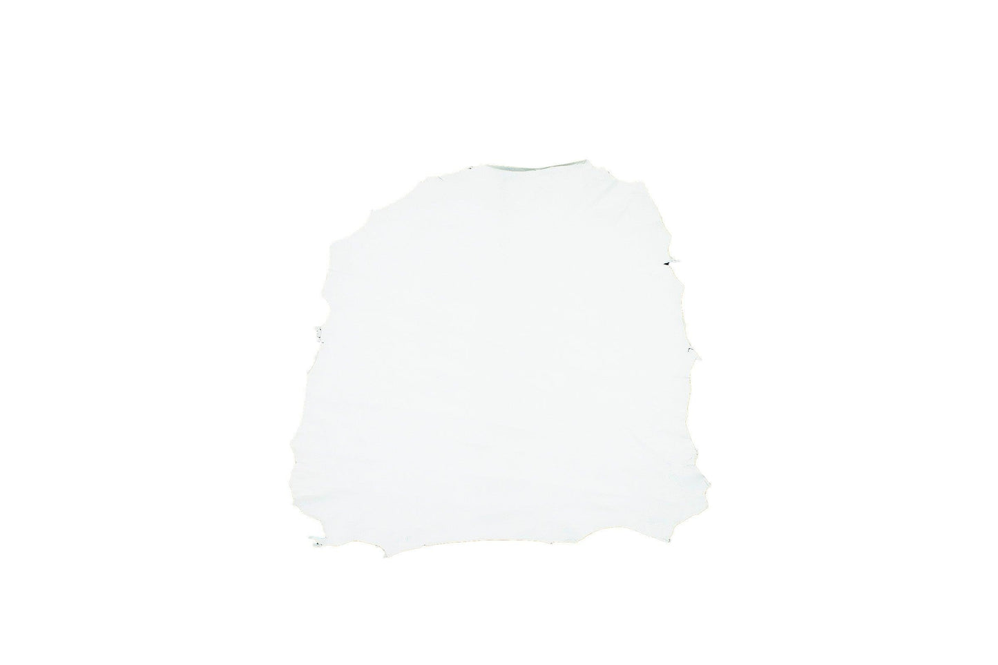Piece of white goatskin lining