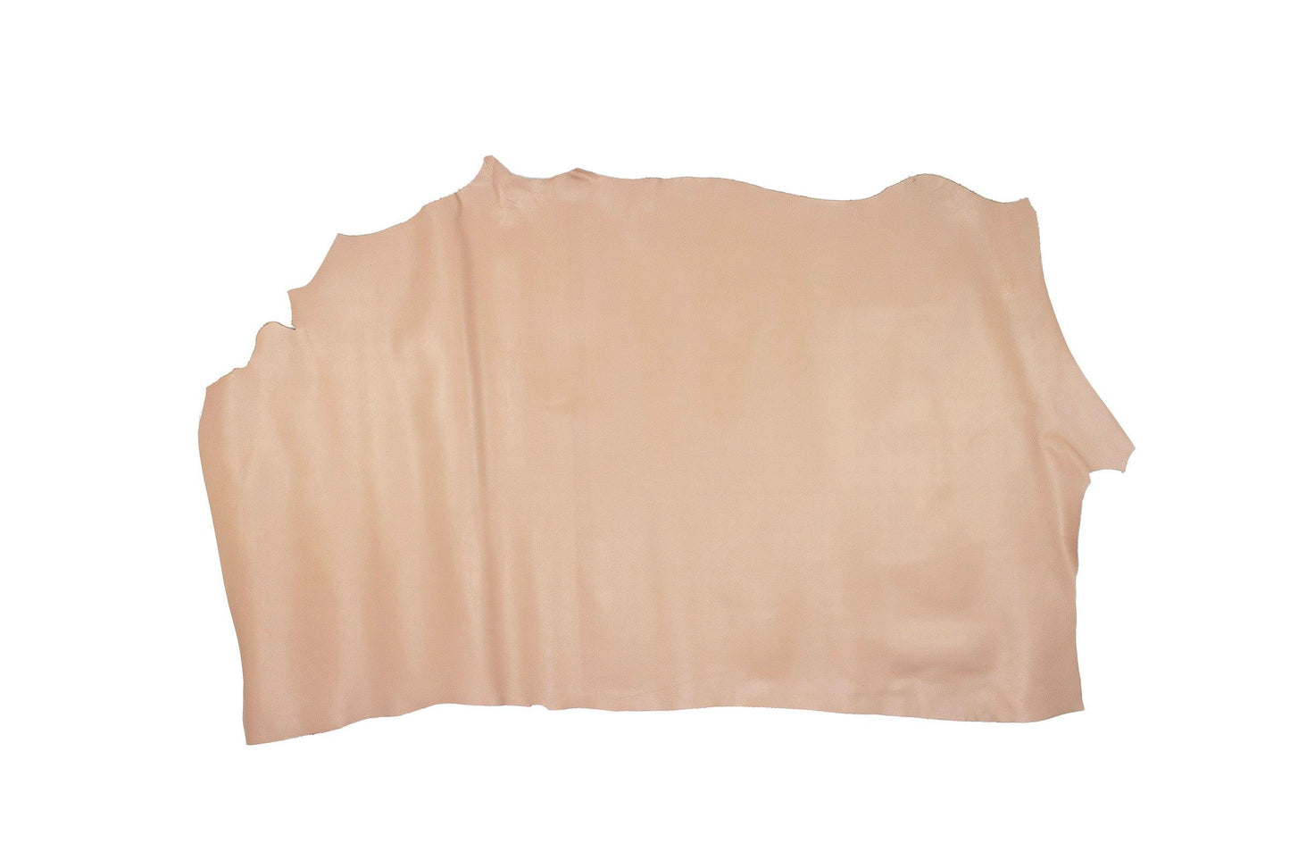 Trozo de piel vacuno rosa carne