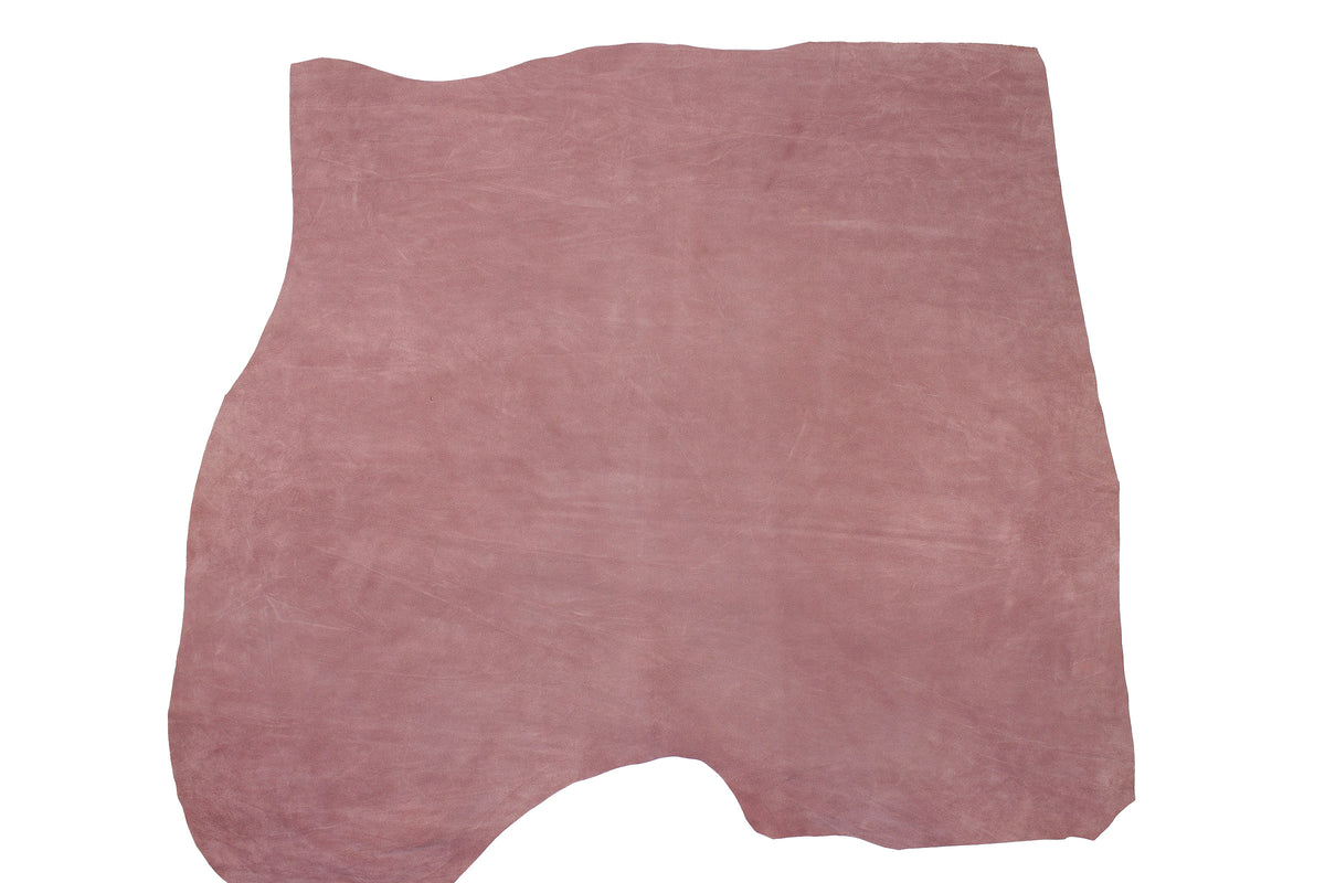 Trozo de piel rosa palo