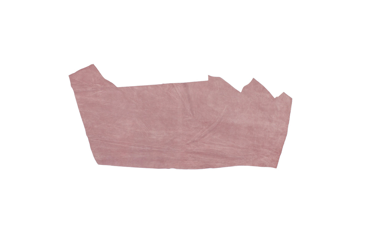 Trozo de piel rosa palo