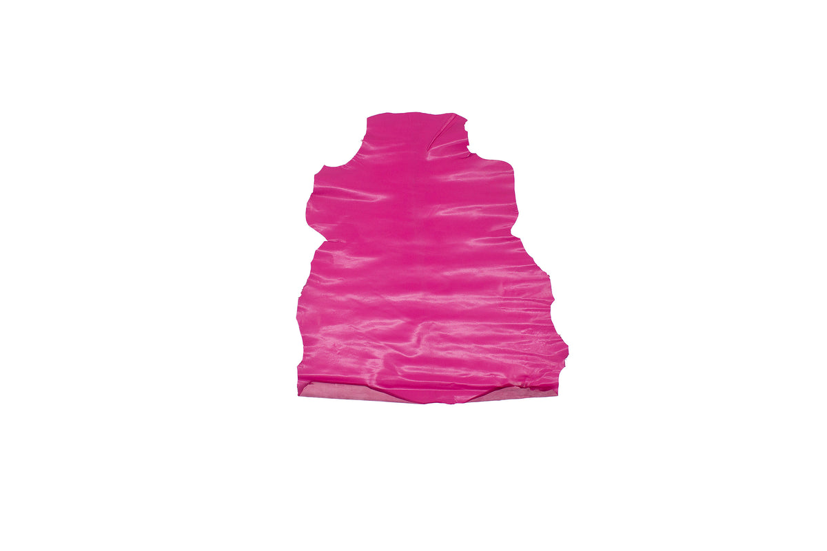 Trozo de piel forro cabra fucsia