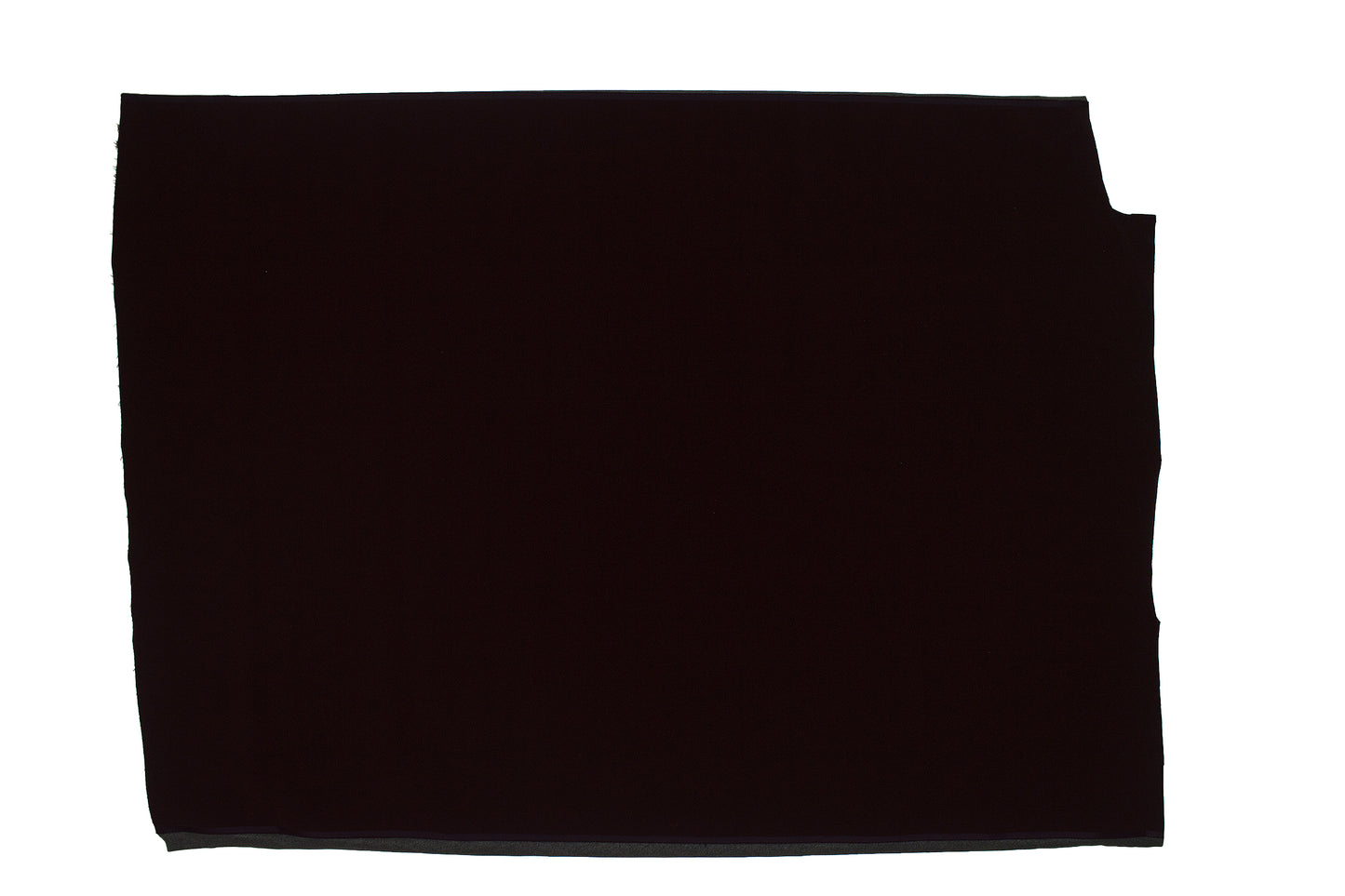 Trozo de tejido raso burdeos oscuro