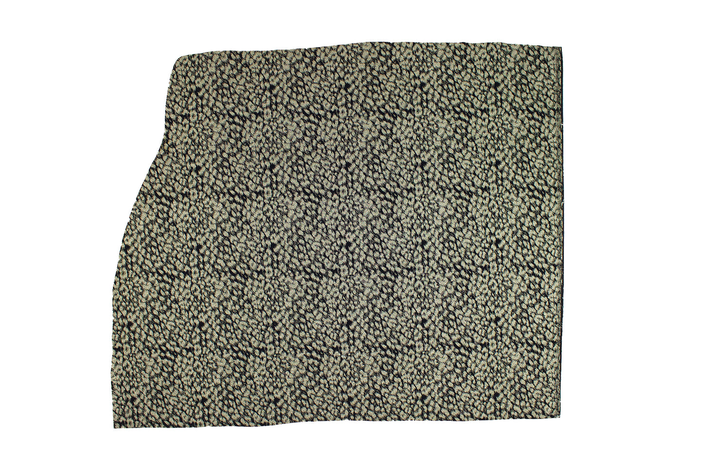 Trozo de tejido manchas plateadas