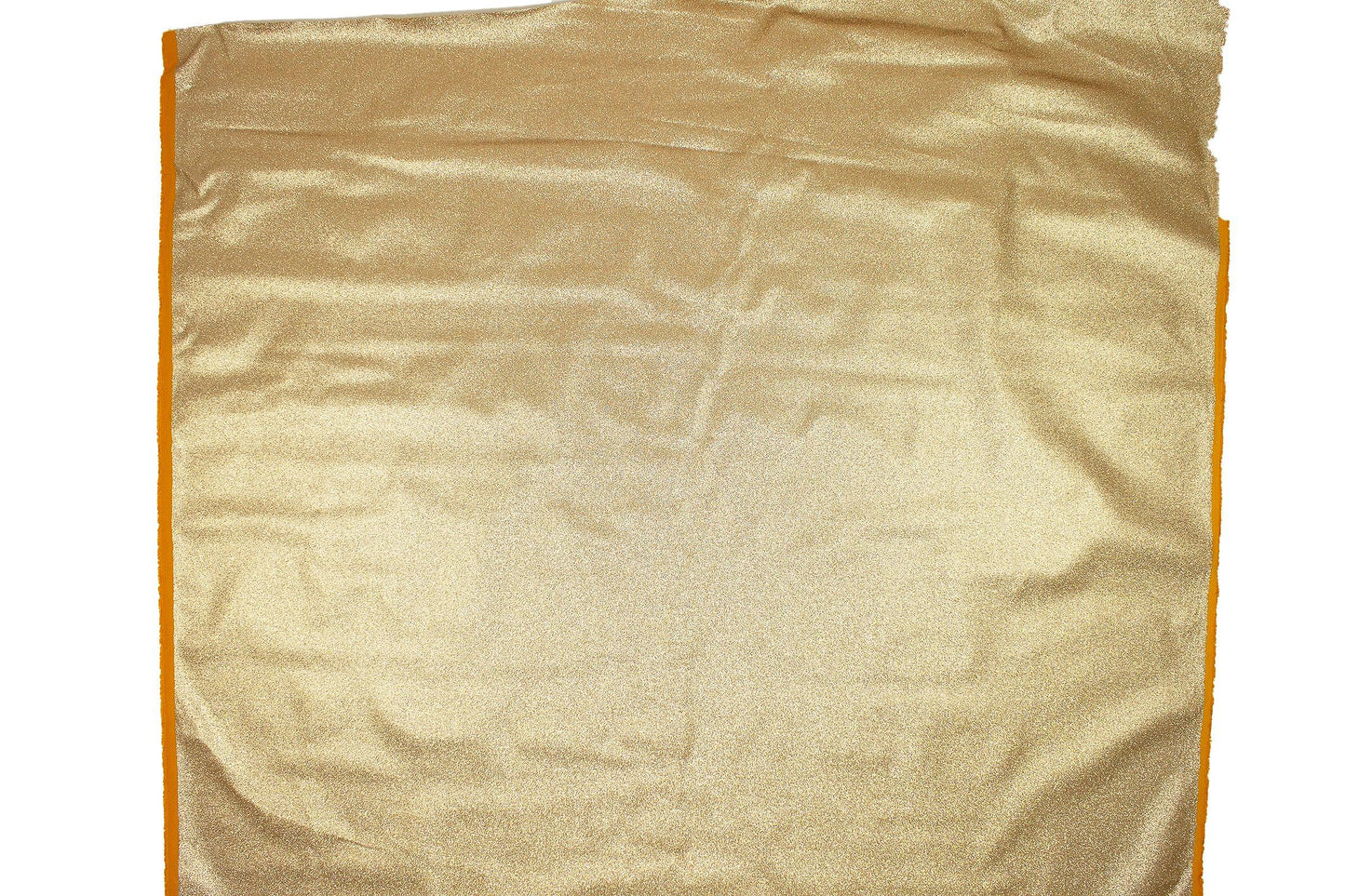 Trozo de tejido purpurina dorada - La Tendeta del Cuero