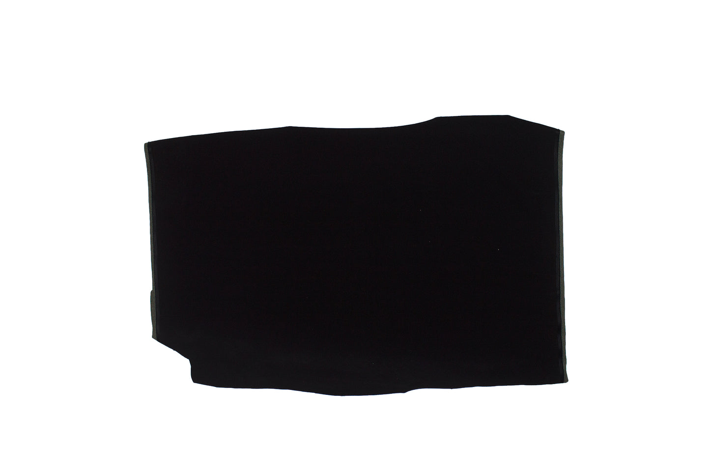 Trozo de tejido licra negra