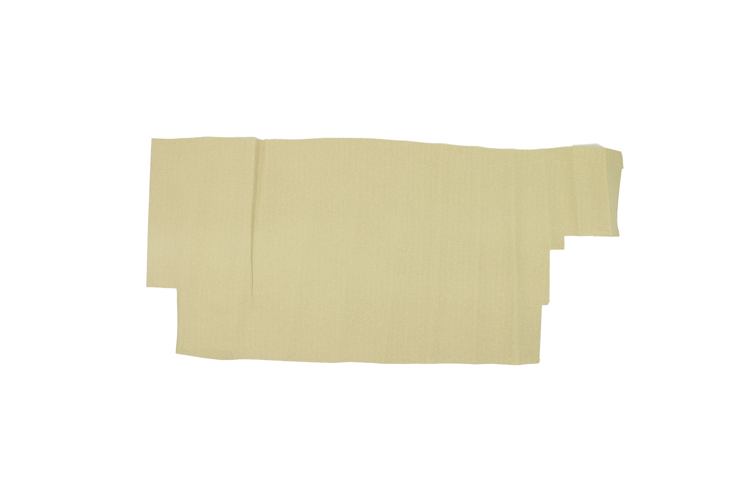 Trozo de sintetico forro microfibra beige