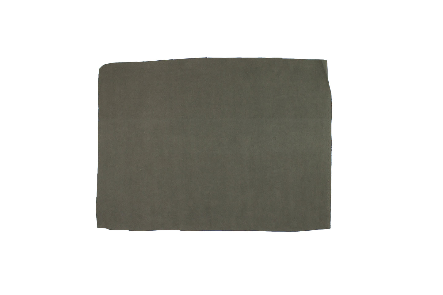 Trozo de sintetico forro microfibra gris