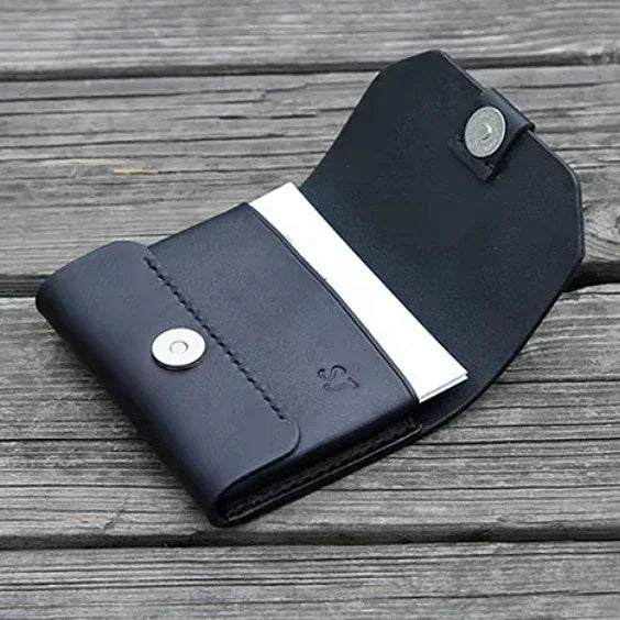 Plantilla tarjetero pequeño - La Tendeta del Cuero