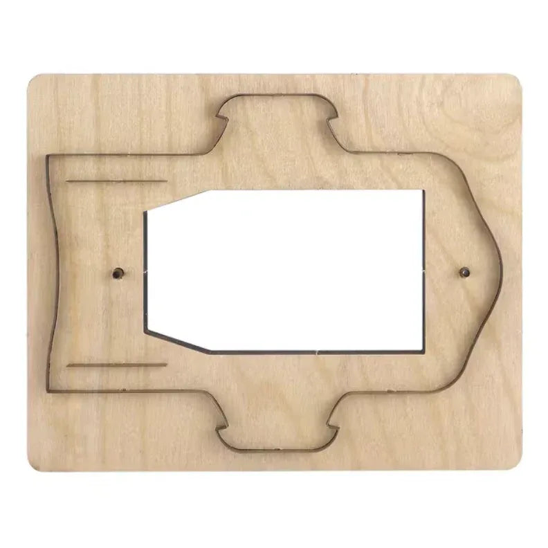 Troquel monedero sin costuras - La Tendeta del Cuero