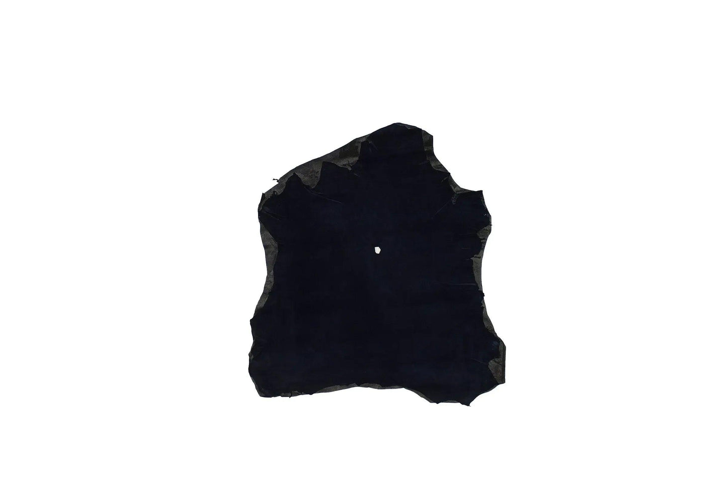 Trozo de piel ante azul marino - La Tendeta del Cuero