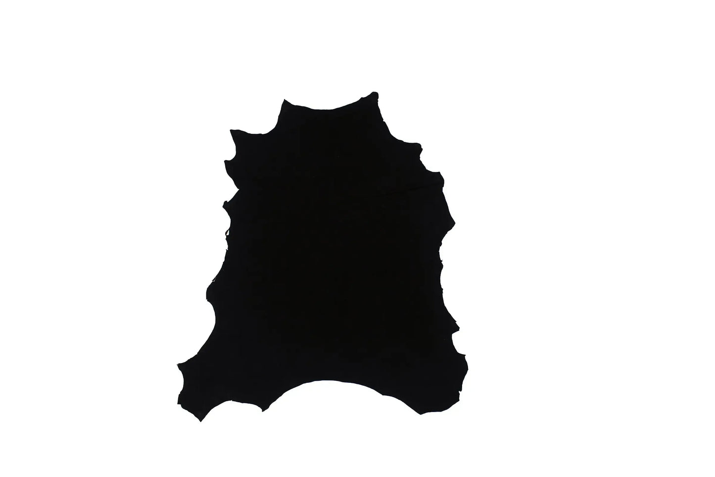 Trozo de piel ante negro - La Tendeta del Cuero