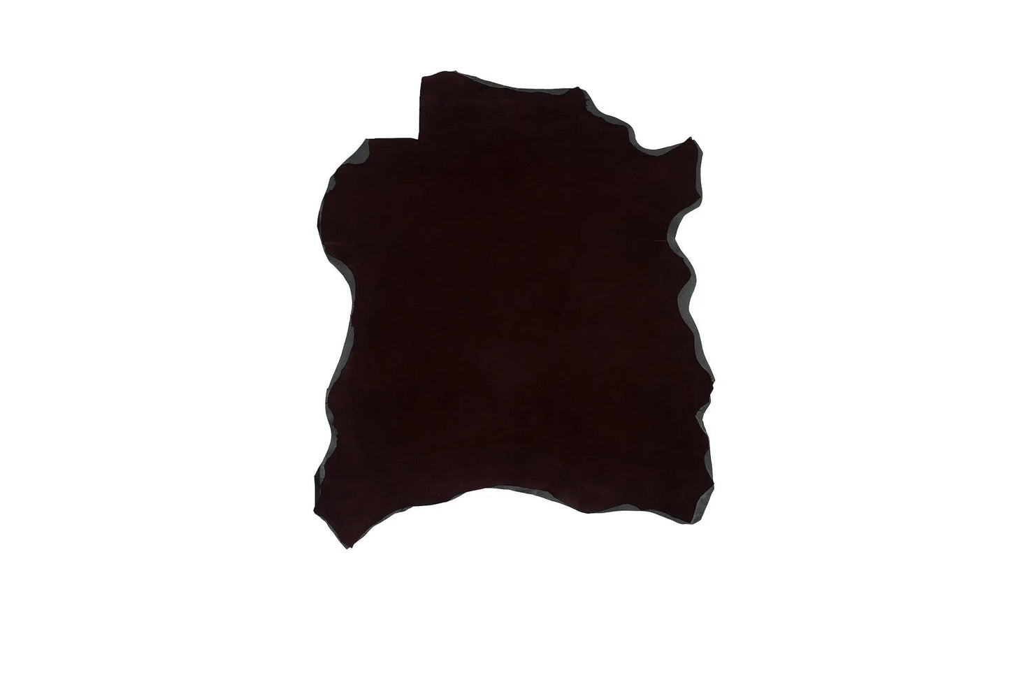 Trozo de piel ante rioja oscuro - La Tendeta del Cuero
