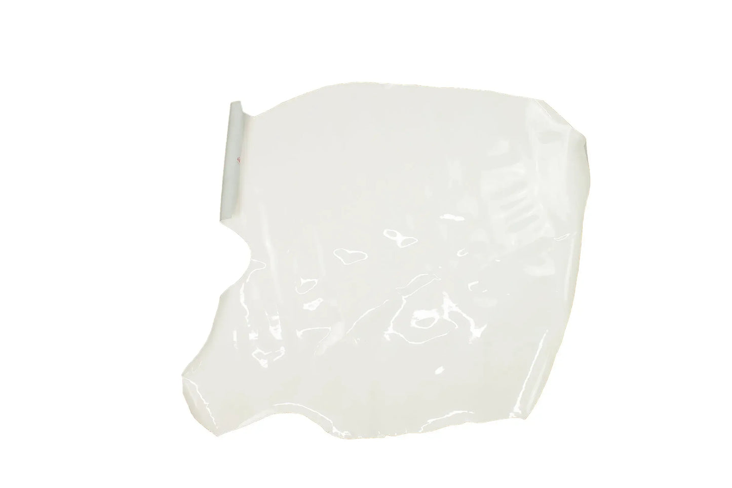 Trozo de piel charol blanco - La Tendeta del Cuero