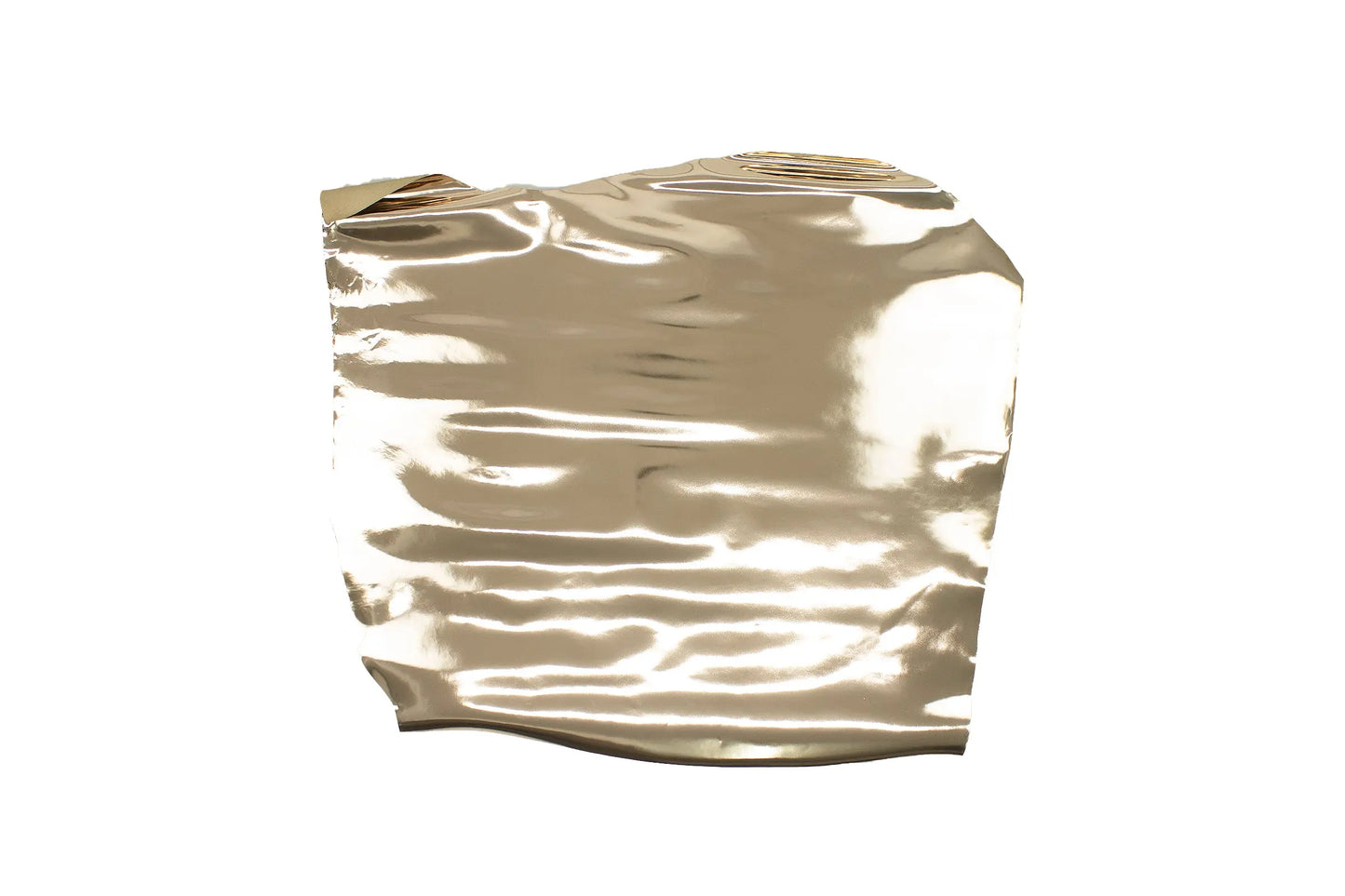 Trozo de piel vacuno laminado bronce espejo La Tendeta del Cuero