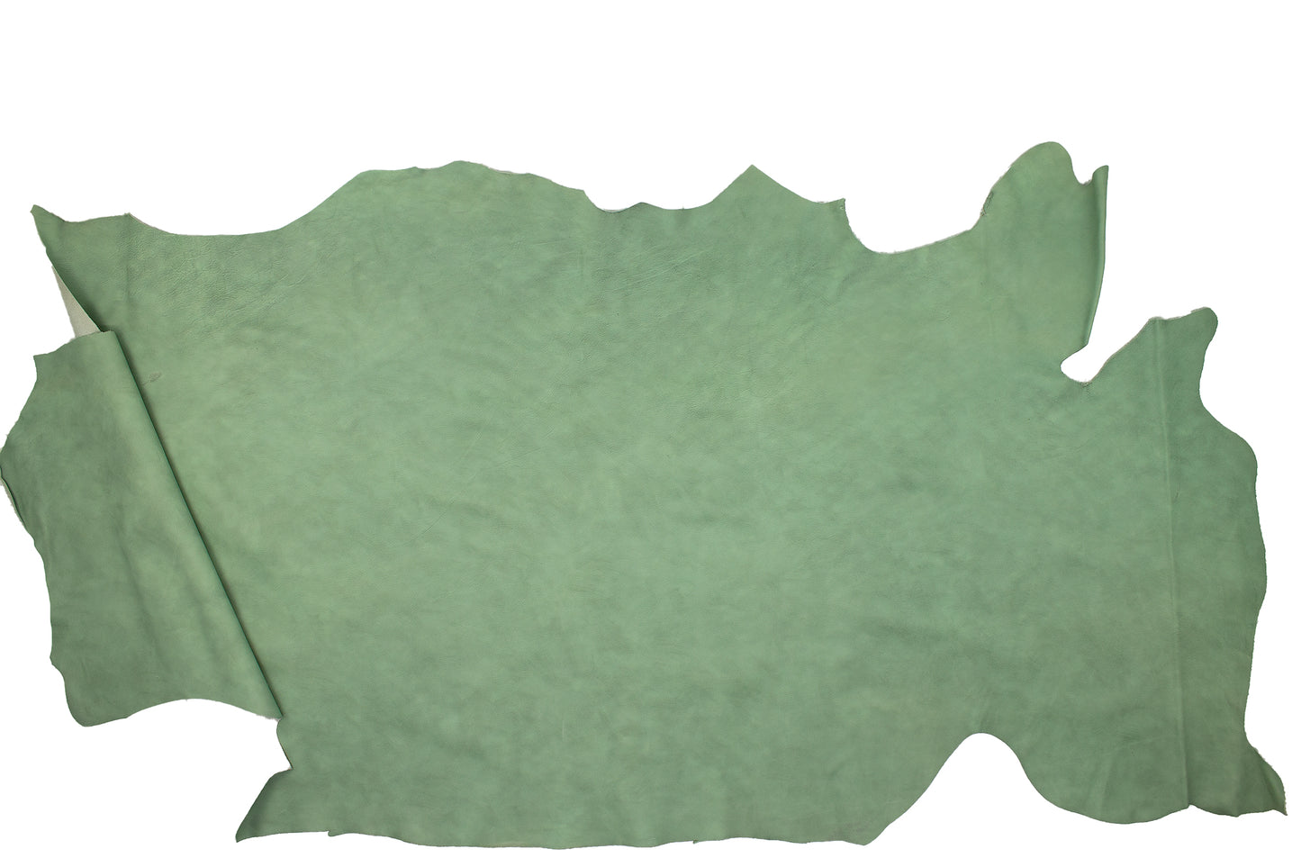 Piel de vacuno rustico aguamarina ahumado