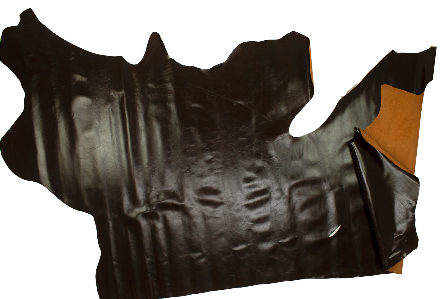 Piel de vacuno rustico vino brillo