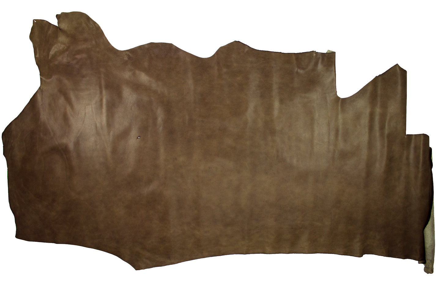 Piel de vacuno encerado kaki envejecido