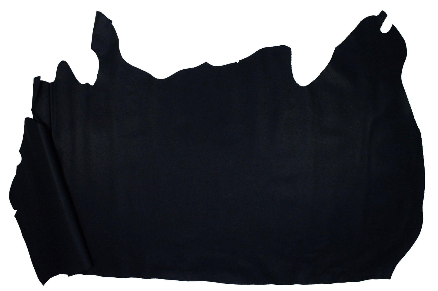 Black oiled cowhide