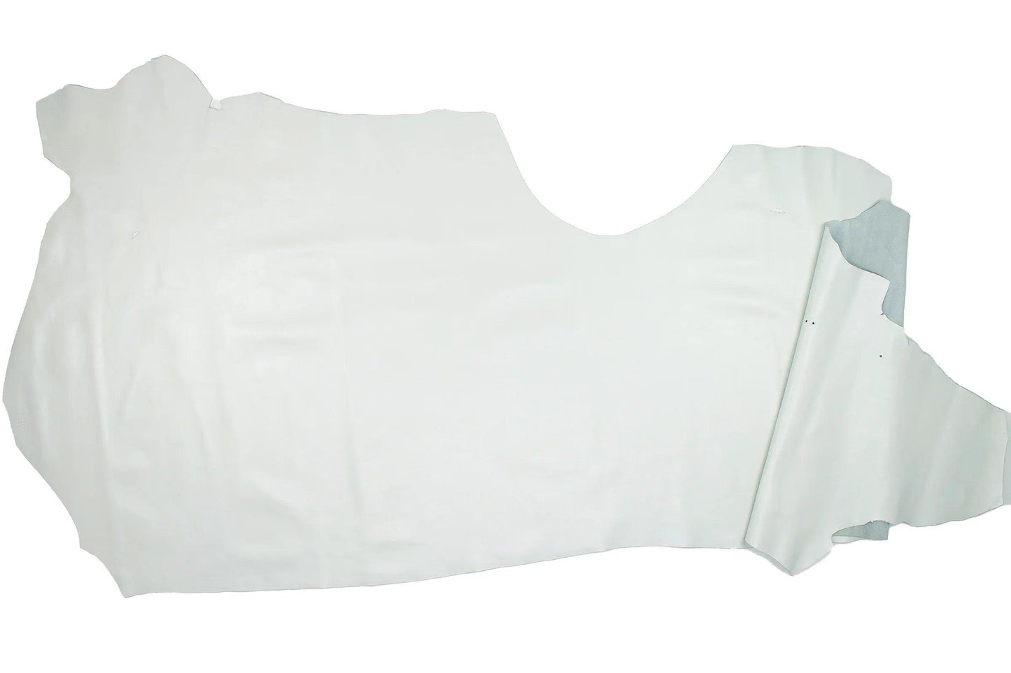 Piel de vacuno bombeado blanco perlado - La Tendeta del Cuero