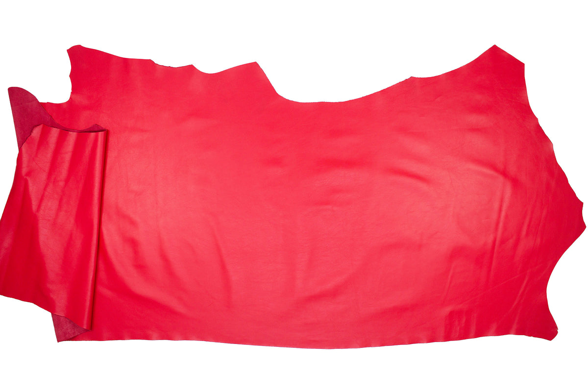 Piel de vacuno coral intenso