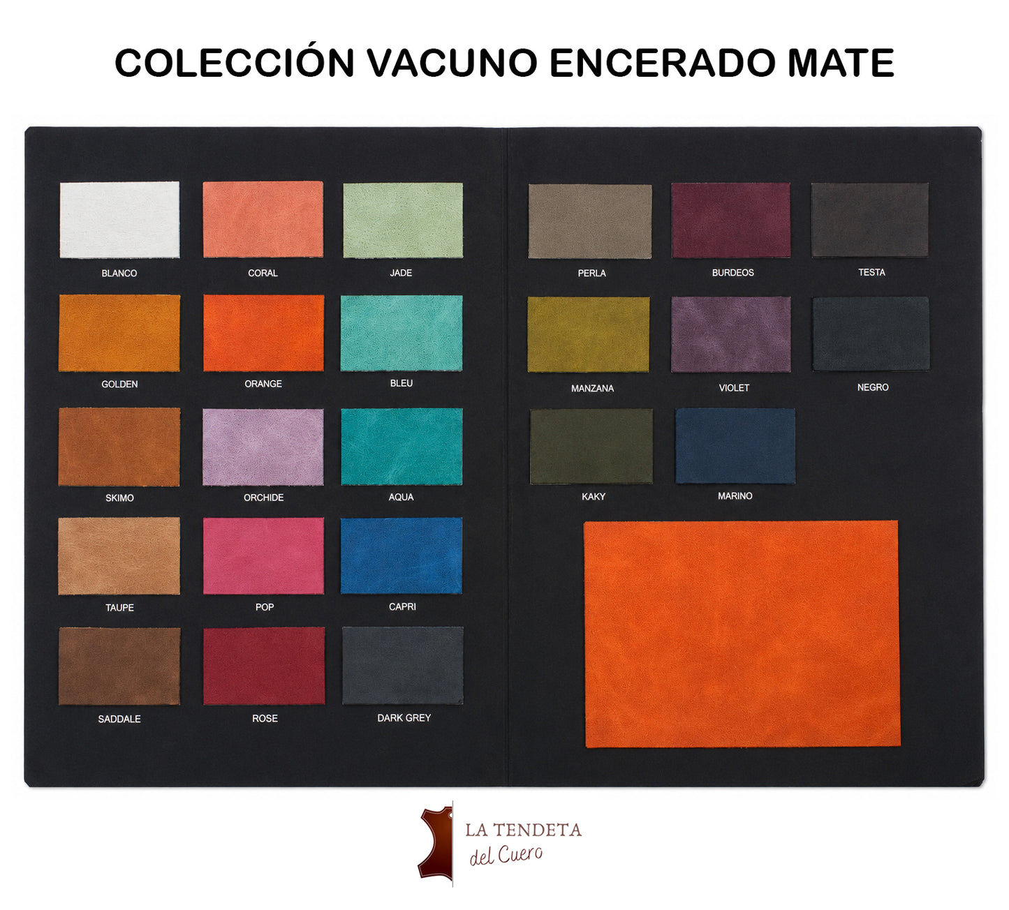 Coleccion Vacuno Encerado Mate CONTINUIDAD