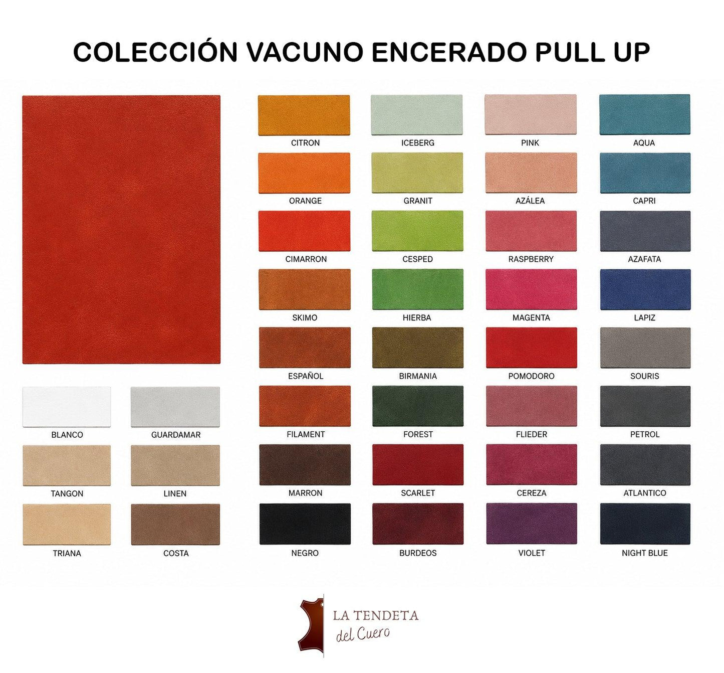 Coleccion Vacuno Encerado Pull Up CONTINUIDAD