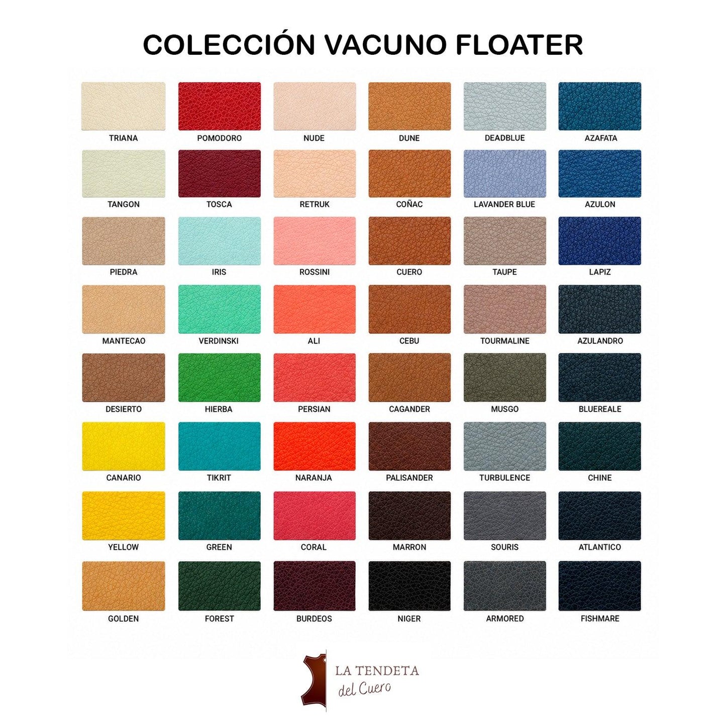 Coleccion Vacuno Grabado Floater CONTINUIDAD