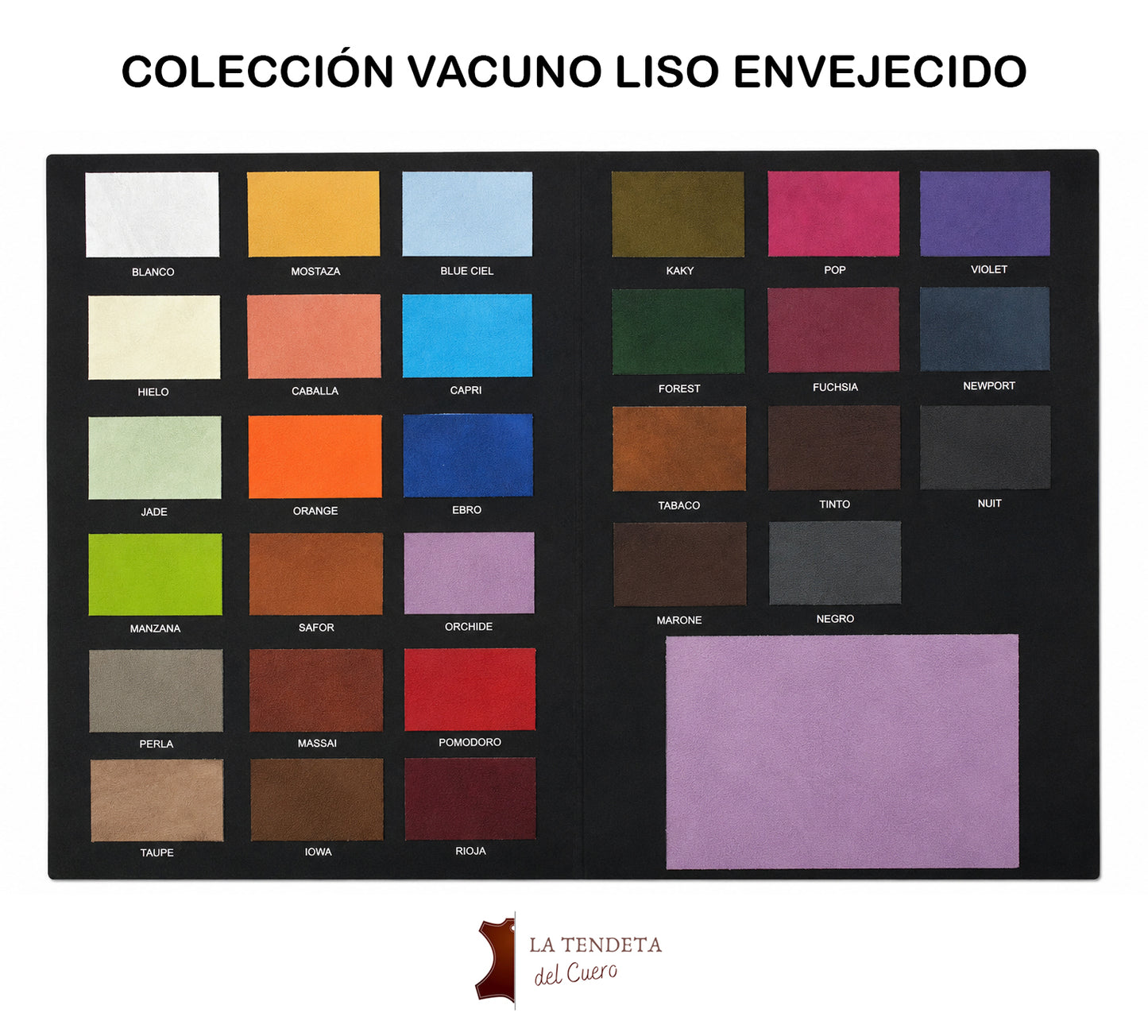Coleccion Vacuno Liso Envejecido CONTINUIDAD