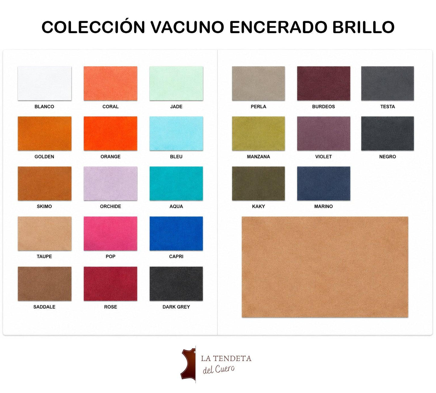 Coleccion Vacuno Encerado Brillo CONTINUIDAD