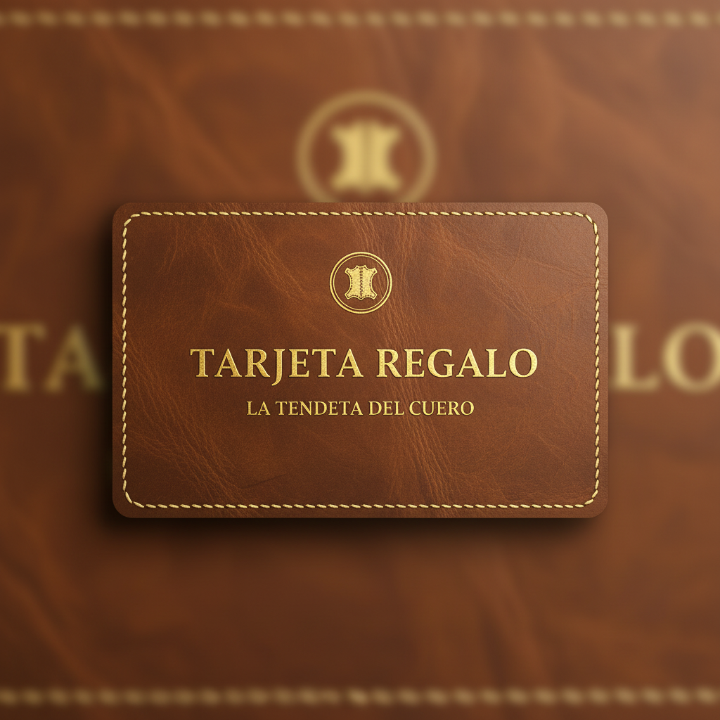 Tarjeta Regalo La Tendeta del Cuero