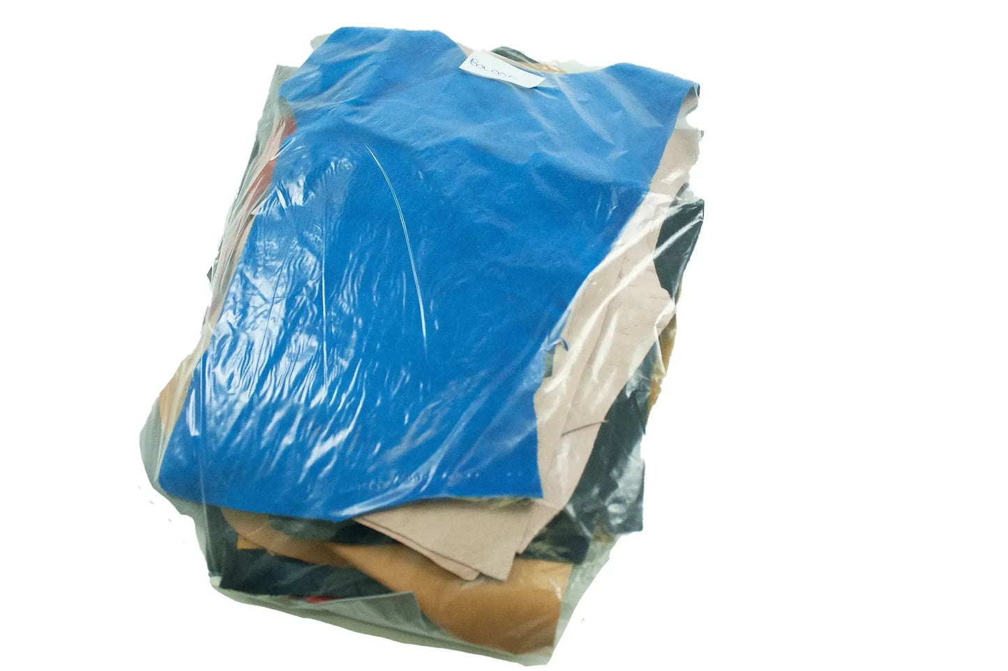 Bolsa de retal en piel fina varios colores 500 g. - La Tendeta del Cuero