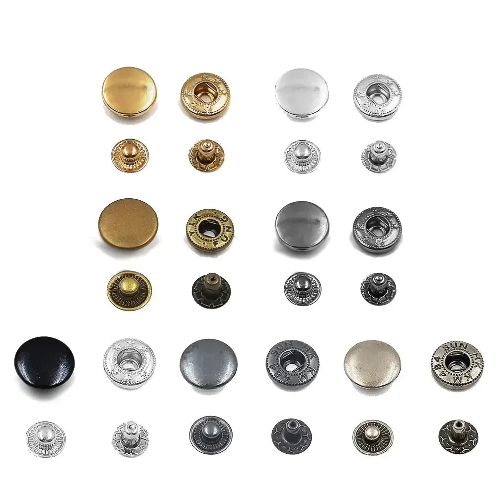 Broches metalicos pack 50 uds. - La Tendeta del Cuero