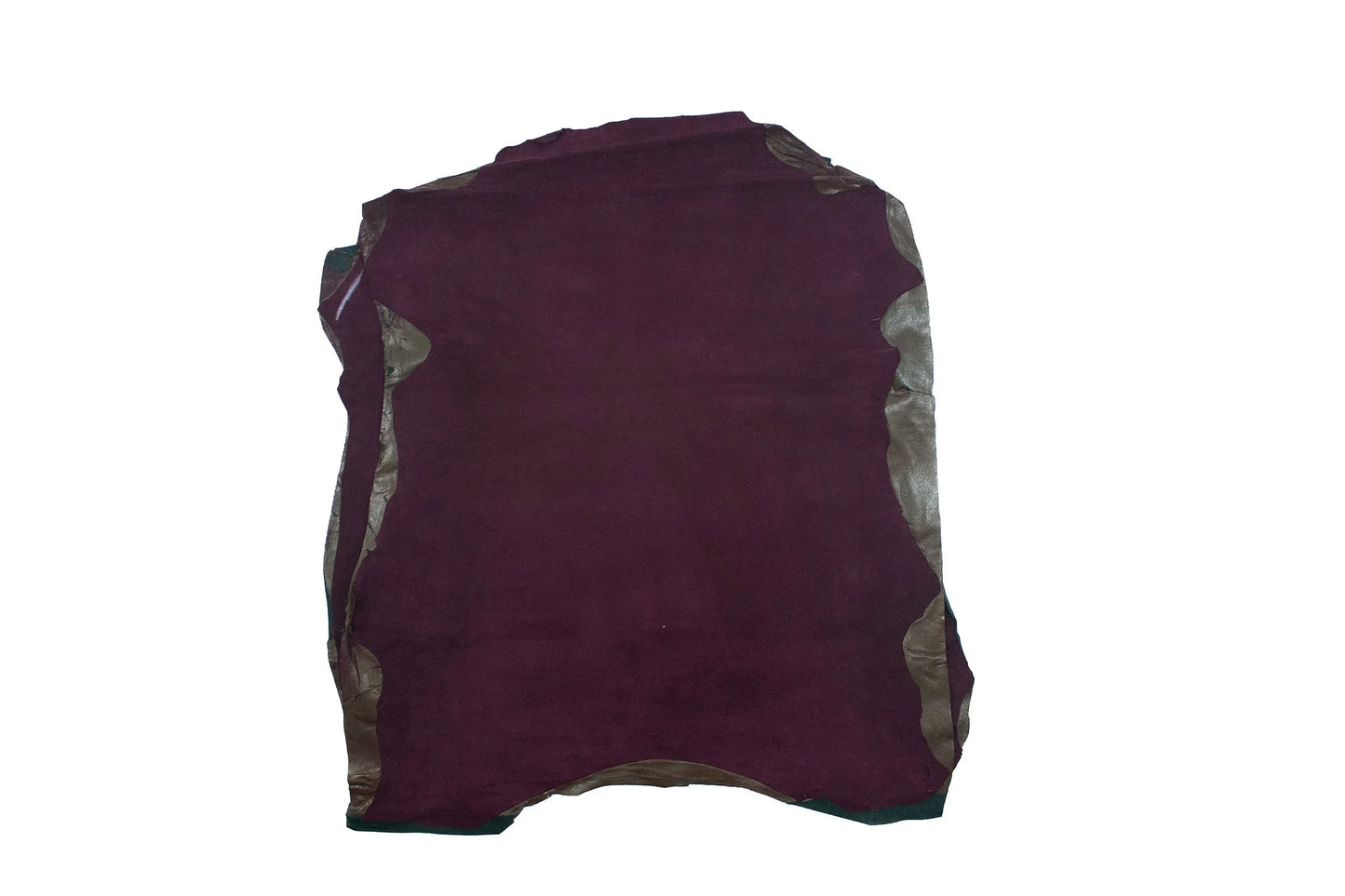 Piel de ante violeta oscuro - La Tendeta del Cuero