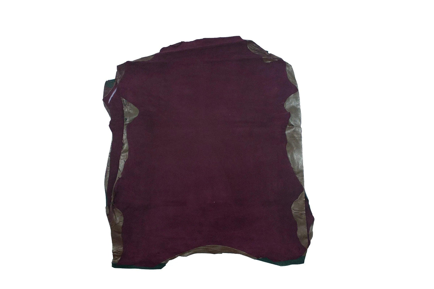 Piel de ante violeta oscuro - La Tendeta del Cuero