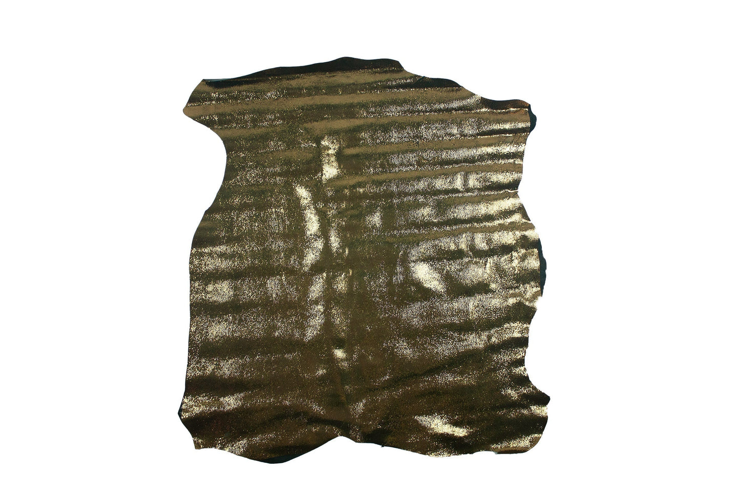 Piel de fantasia lagarto oro viejo La Tendeta del Cuero