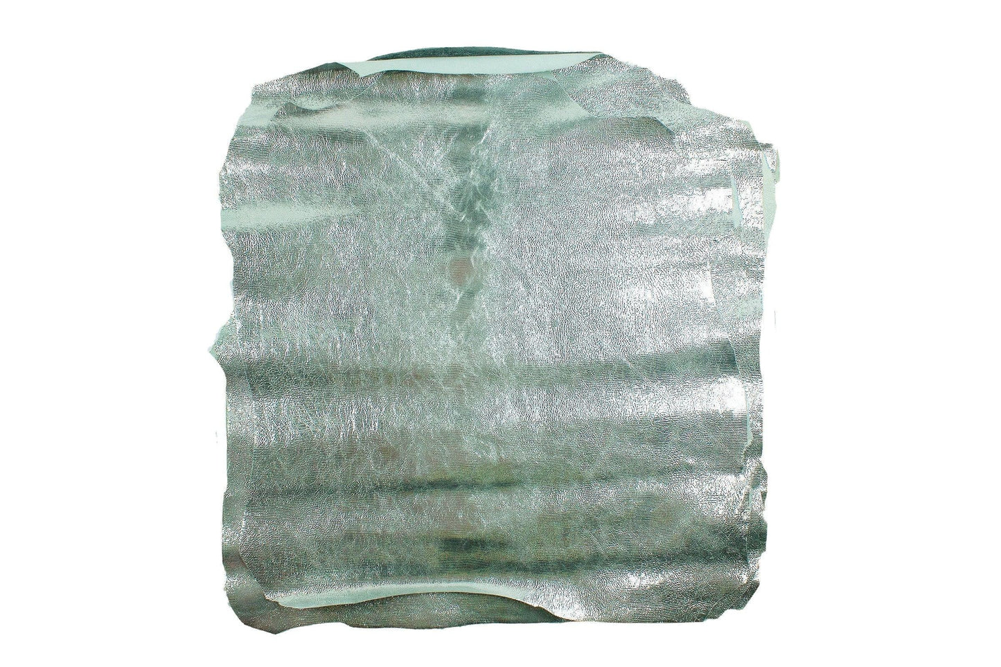 Piel de fantasia lagarto plata - La Tendeta del Cuero