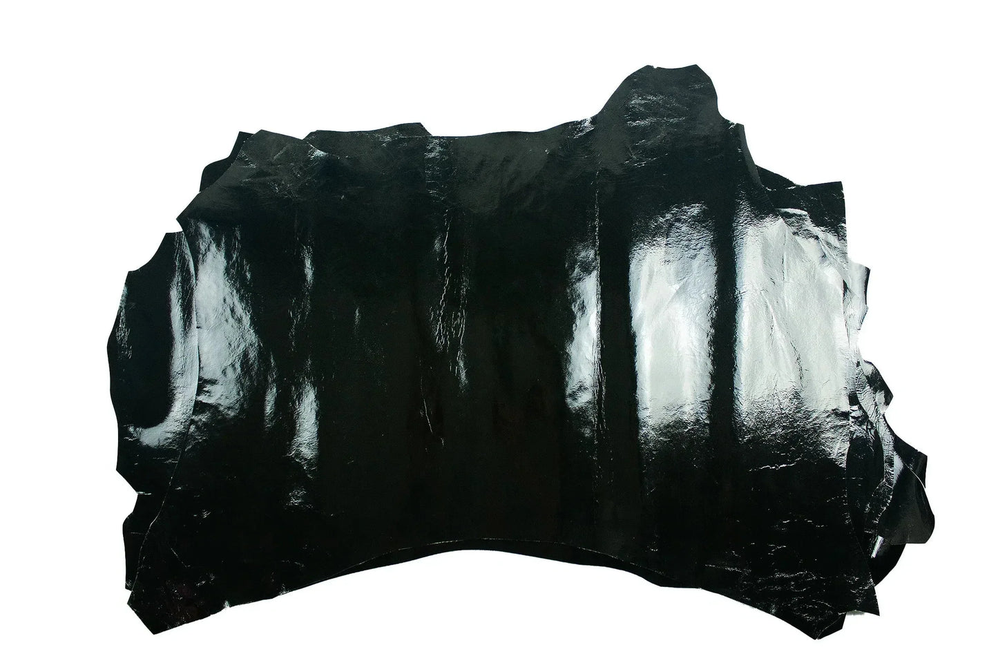 Piel de fantasia quebrada negra - La Tendeta del Cuero