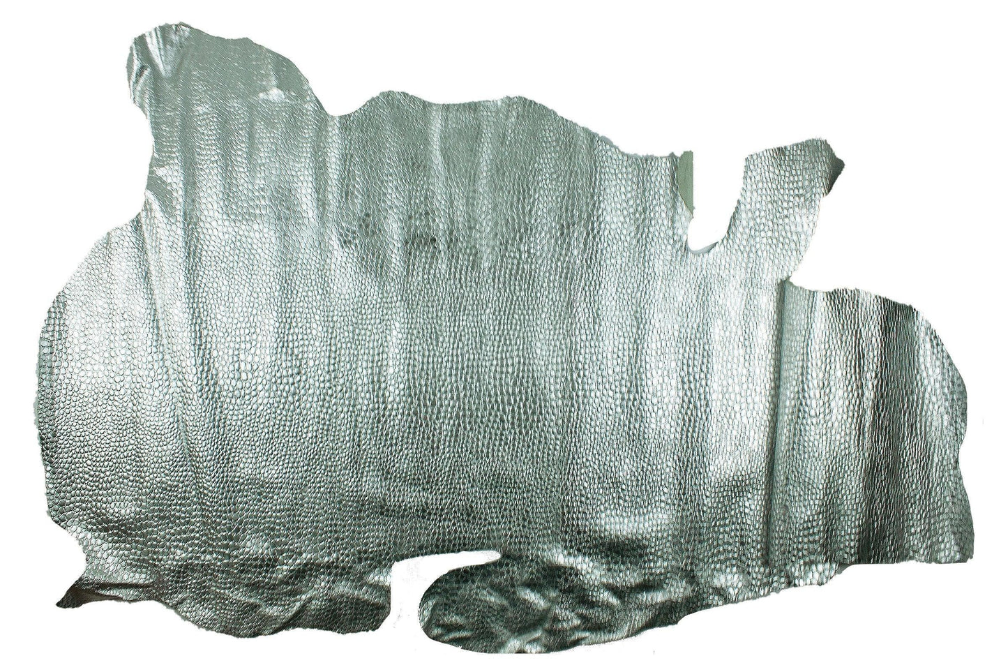 Piel de grabado coco plata mate - La Tendeta del Cuero