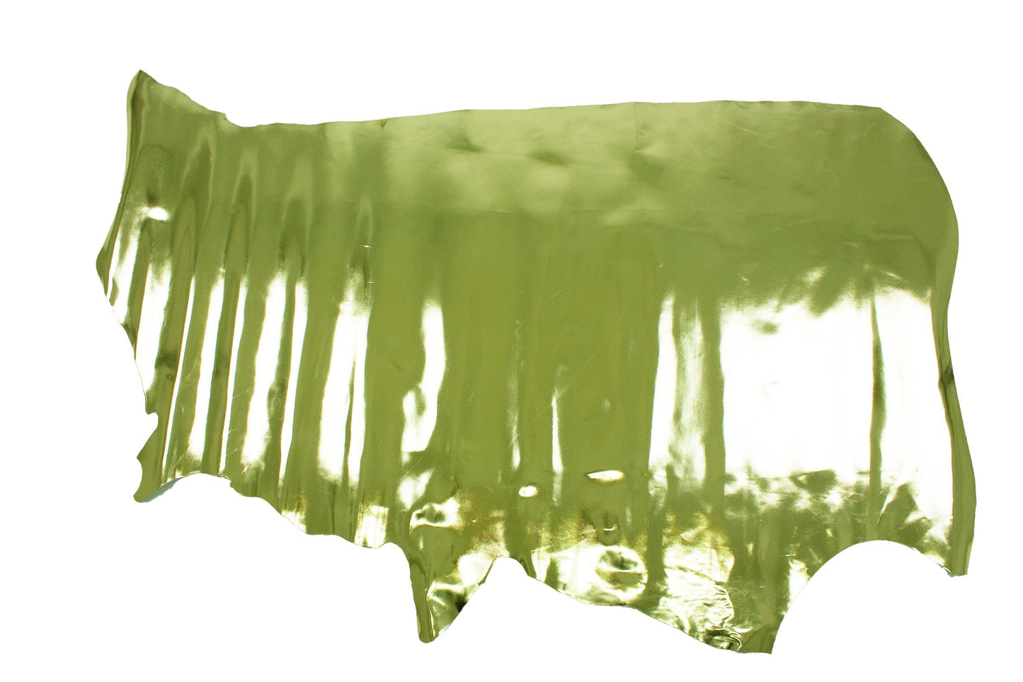 Piel de laminado espejo oro La Tendeta del Cuero