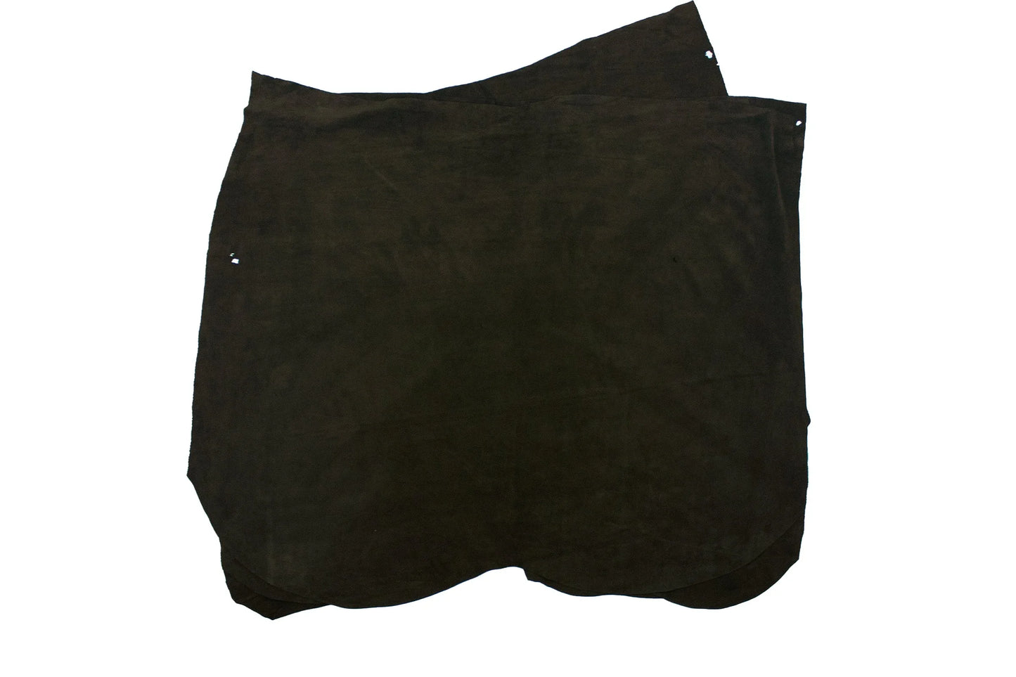 Piel de serraje afelpado marron testa - La Tendeta del Cuero